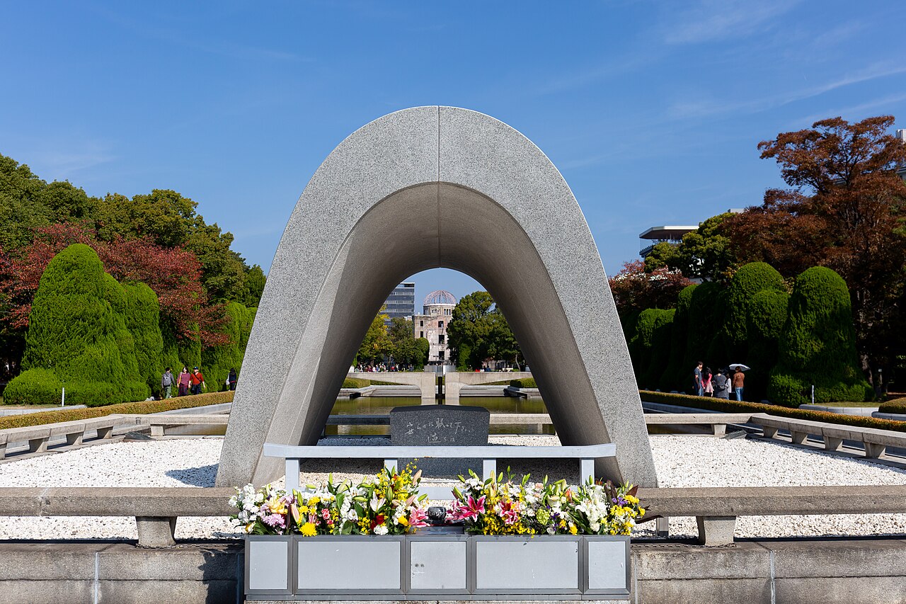 Memorial Cenotaph for the A-Bomb Victims
