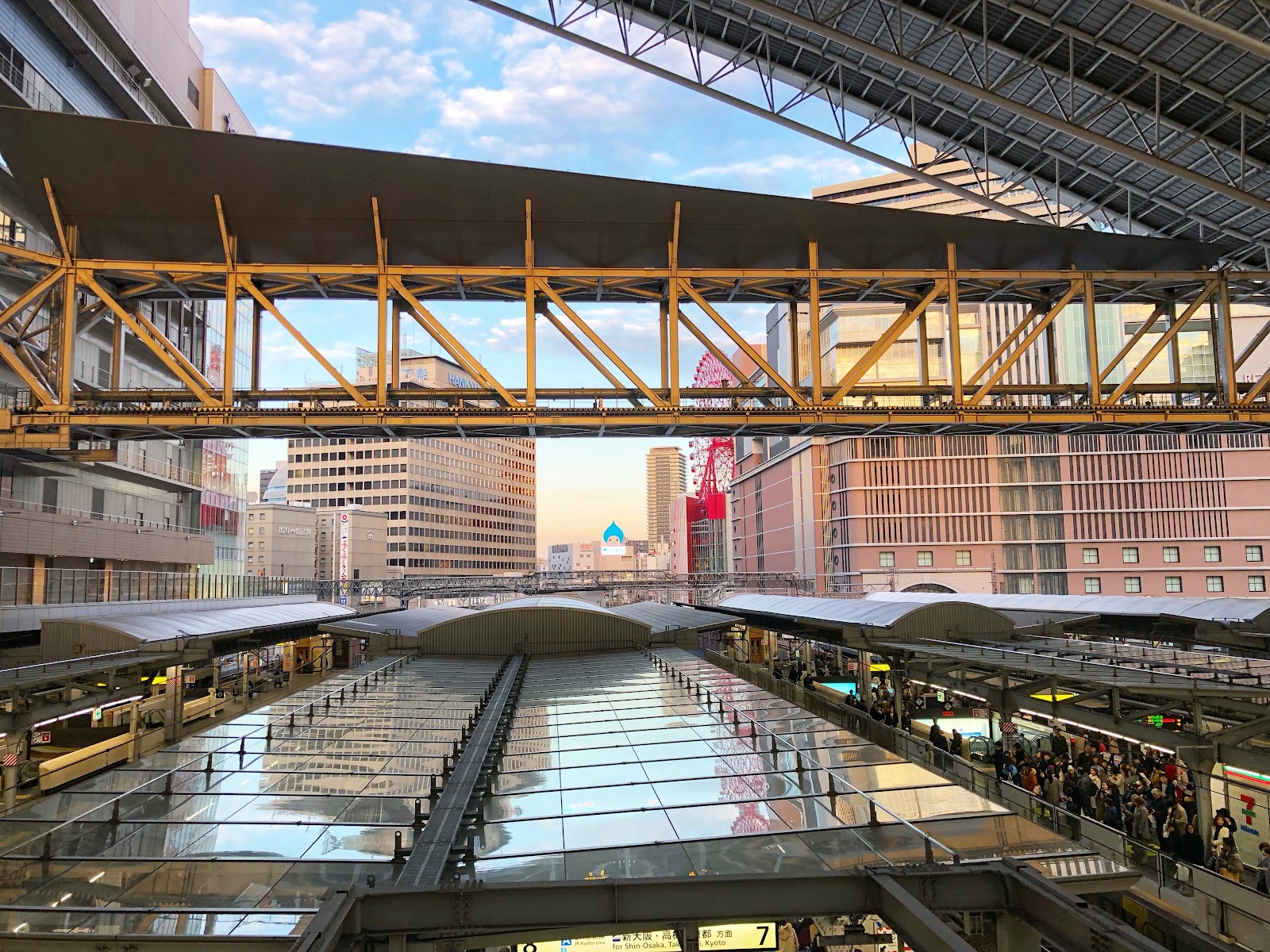 Osaka Station City Rooftop Plaza