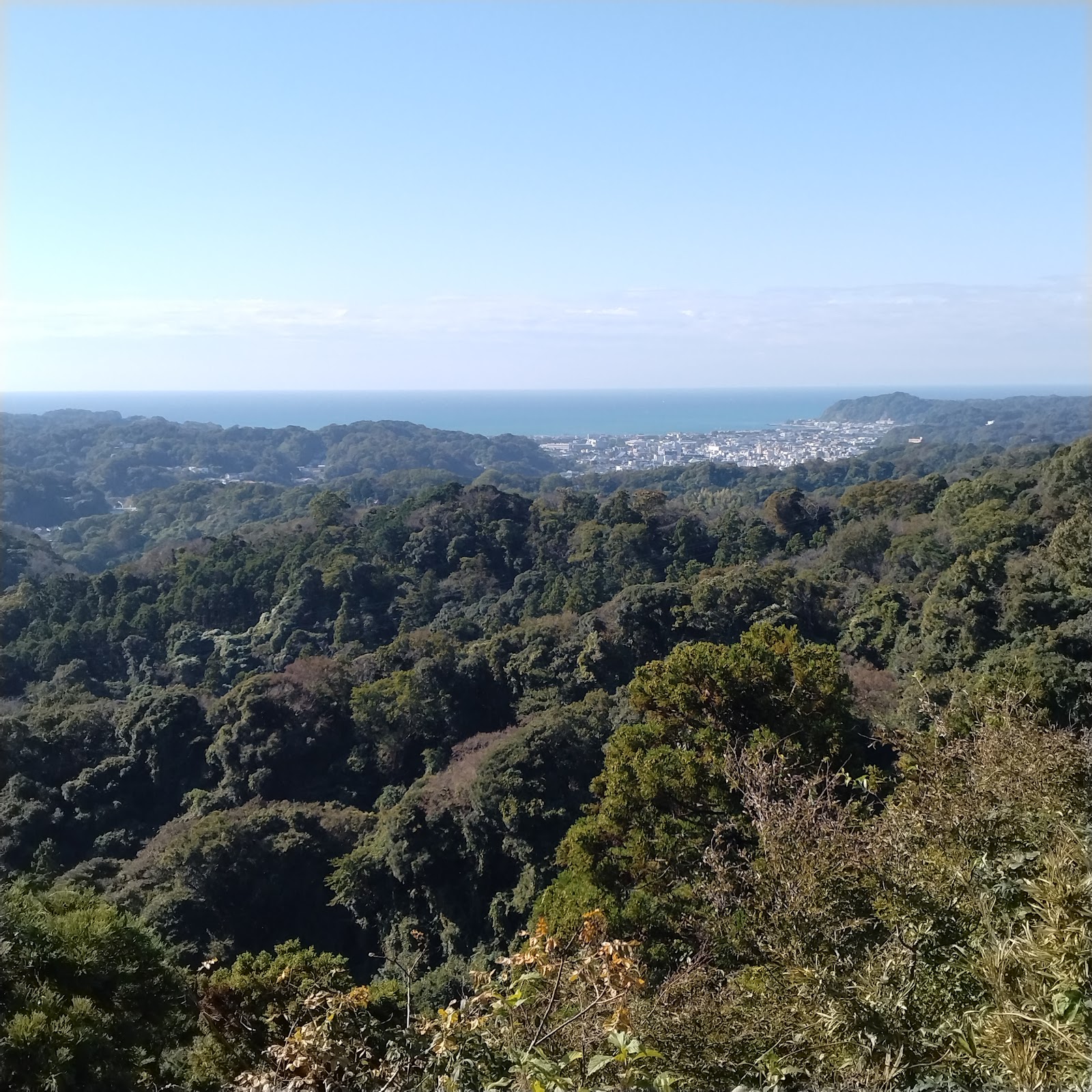Mount Ohira (Ohirayama) Summit, Kamakura Alps