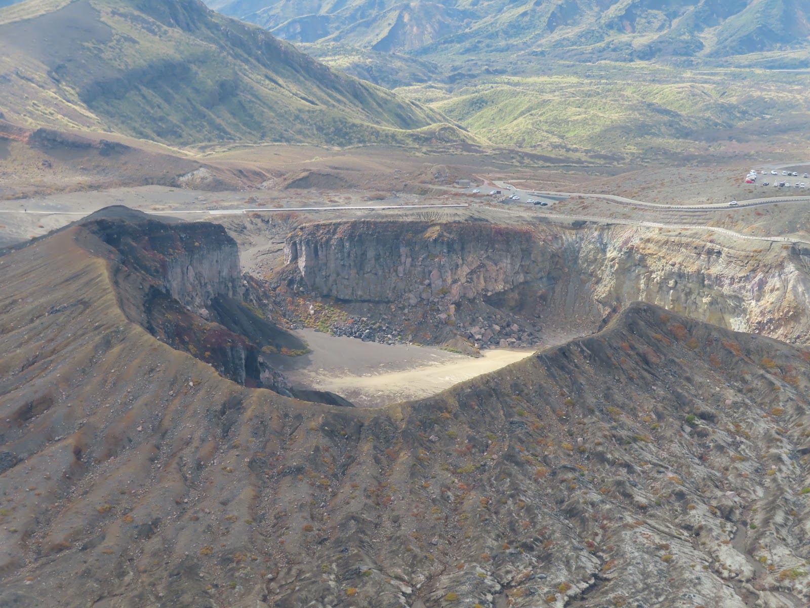 Mount Aso Nakadake Crater