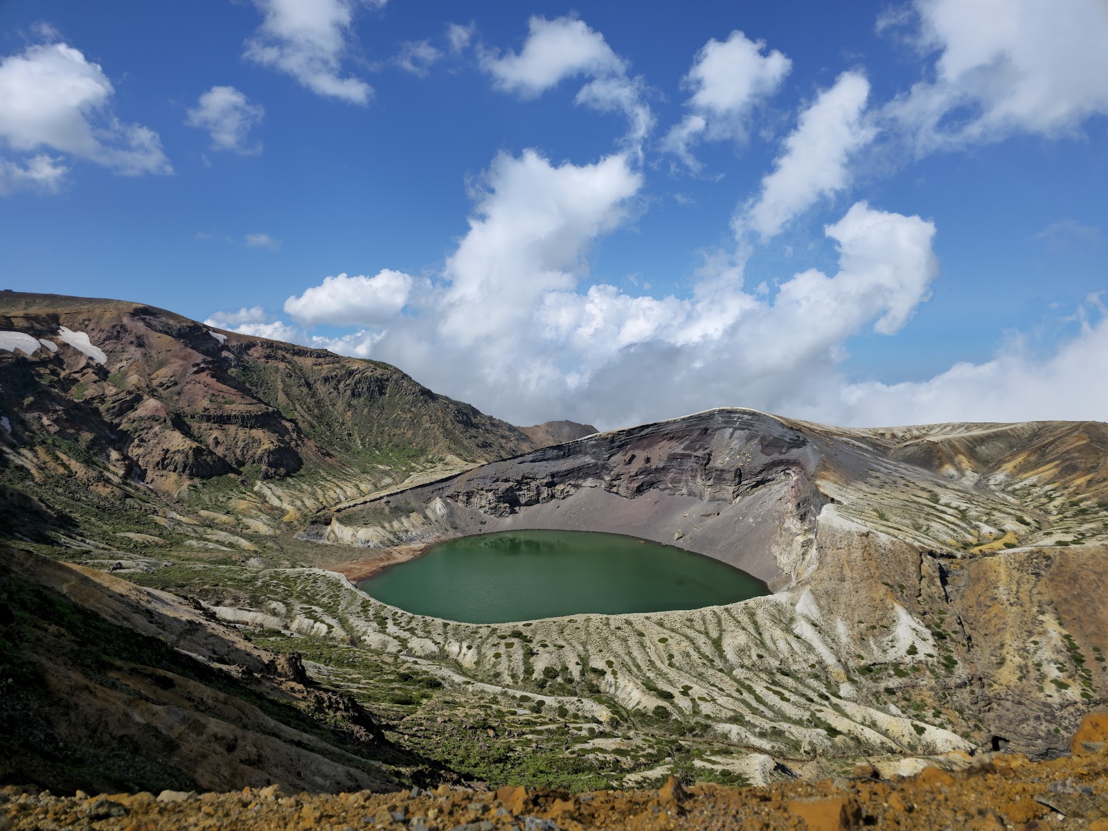 Mount Zao Okama Crater